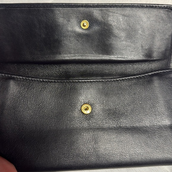 Gucci Black Leather Wallet with Bamboo Accent - Picture 11 of 11